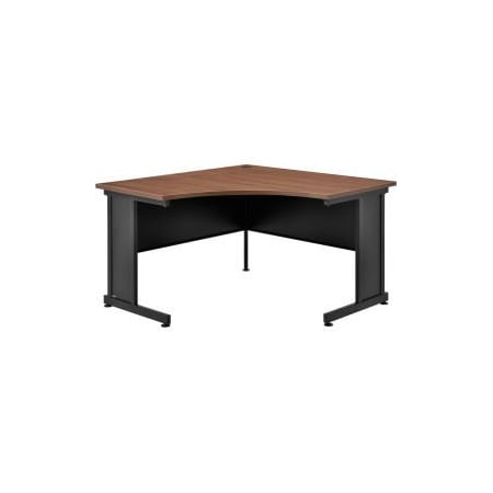 Global Equipment Interion    48"W Corner Desk - Walnut 248993WN
